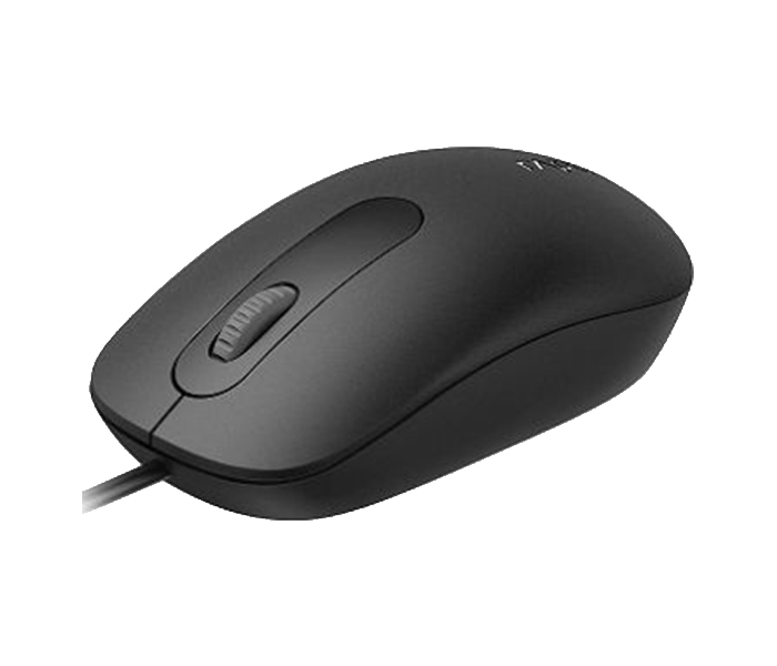 Rapoo N200 Wired Optical Mouse - Black 18548 - Zoom Image 1