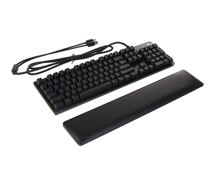 Logitech 920-008934 G513 Carbon Mechanical RGB Wired Gaming Keyboard - GX Blue Switch, Black - Zoom Image 2