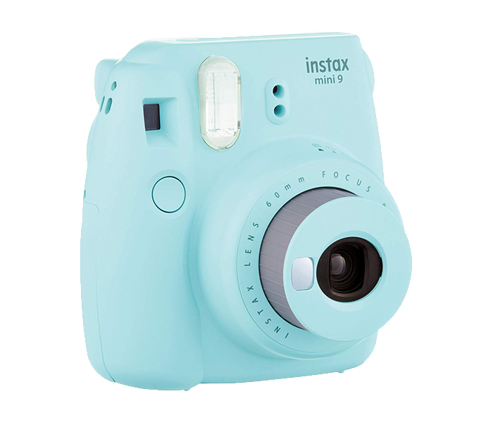 Fujifilm Instax Mini 9 Instant Camera with 10x2 Mini Film - Ice Blue - Zoom Image 2