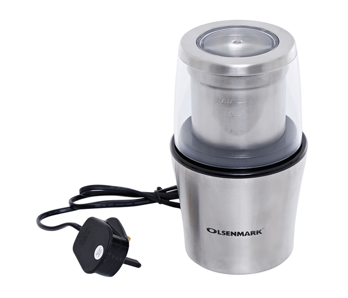 Olsenmark OMCG2213 70G Electric Coffee Grinder with Stainless Steel Blade, Silver - Zoom Image 3