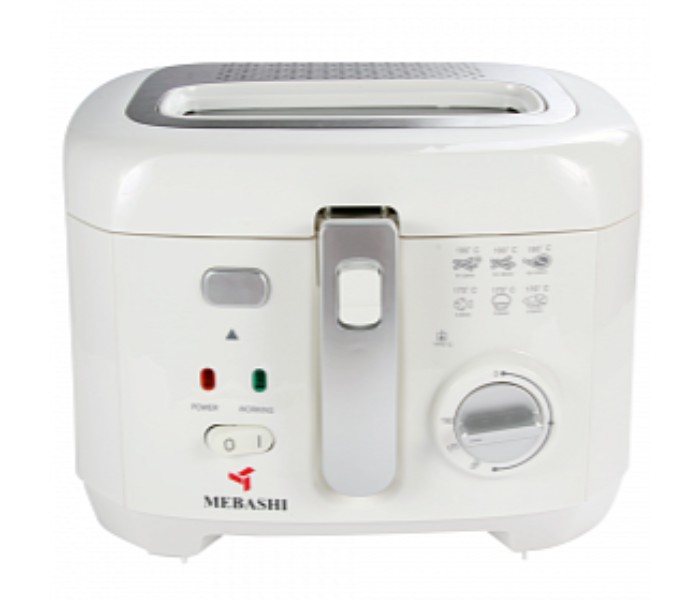 Mebashi ME-DF8002W 2.5 Liter Deep Fryer 1800 W White - Zoom Image 6