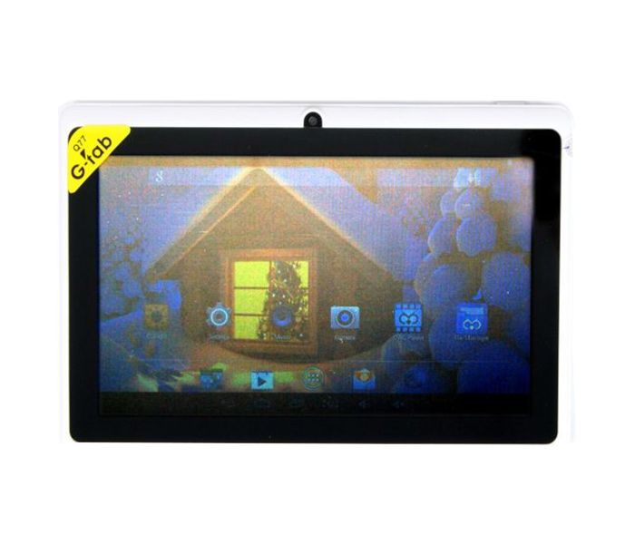 G-Tab Q77 7-inch 512MB RAM Wifi Tablet for Kids - White - Zoom Image 2