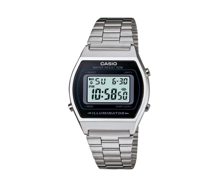 Casio B-640WD-1DF Mens Digital Watch Silver - Zoom Image 3