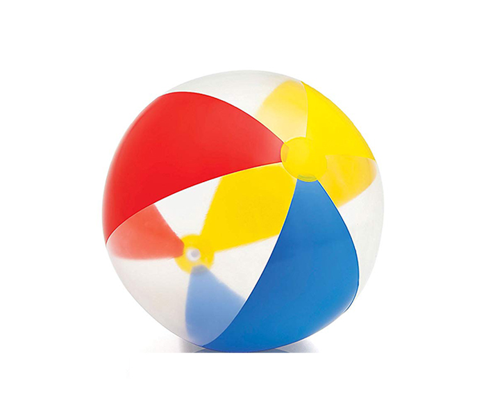 Intex 24 Inflatable Paradise Panel Colorful Beach Ball - (Set of 2)