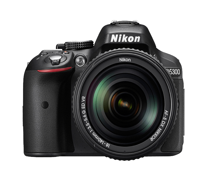 Nikon D5300 DSLR Camera with AF-P 18-55mm Lens - Black - Zoom Image 6