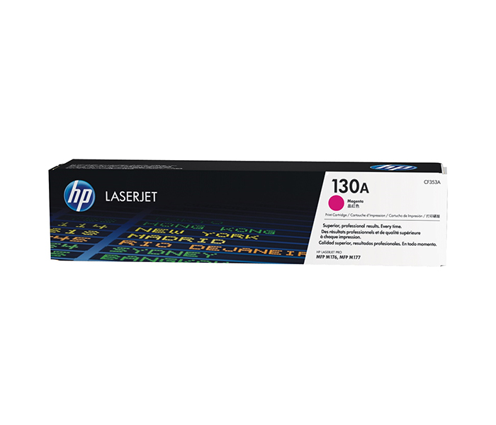 HP 130A Original LaserJet Toner Cartridge - Magenta (CF353A) - Zoom Image