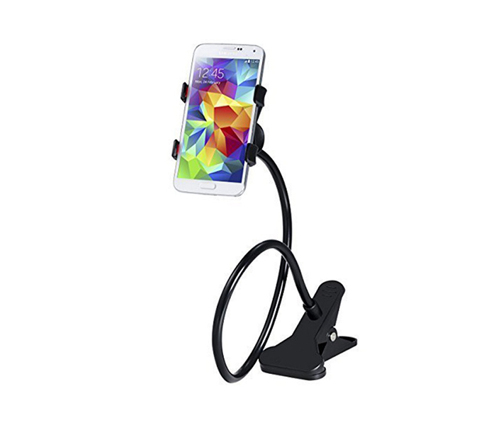 iends IE-SH961 Universal Smartphone Holder with Long Arms - Black - Zoom Image 1