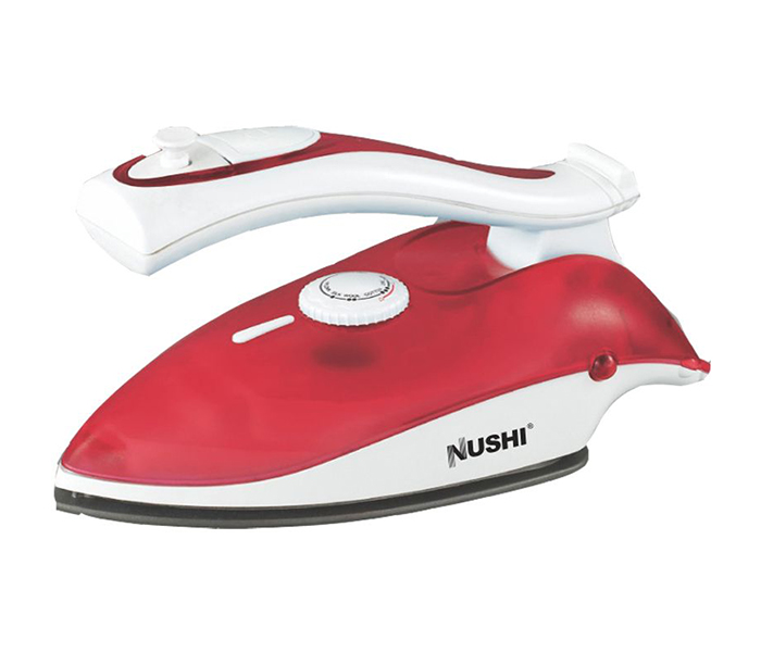 Nushi NI-1200 800 Watts Travelling Steam Iron, Red - Zoom Image 2