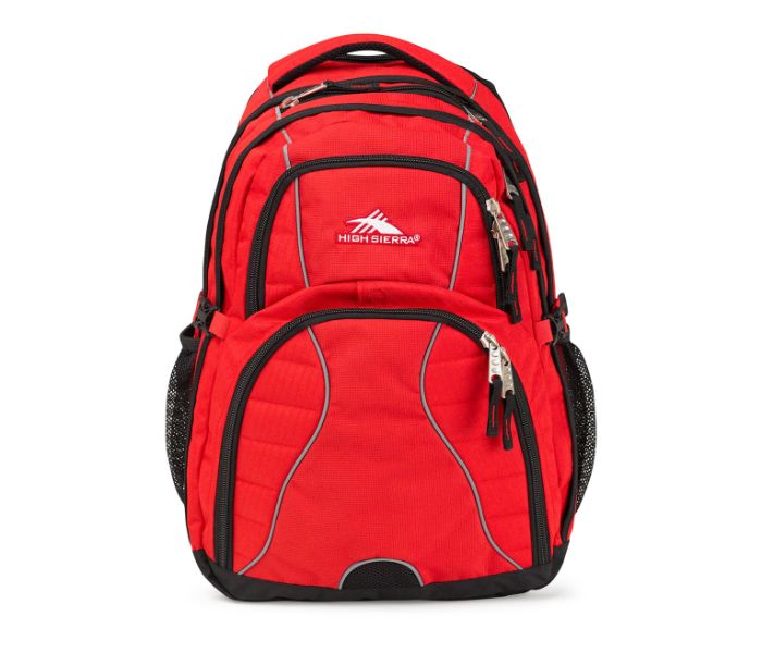 High Sierra HSR104LUG00099 Swerve Backpack Crimson and Black - Zoom Image 3