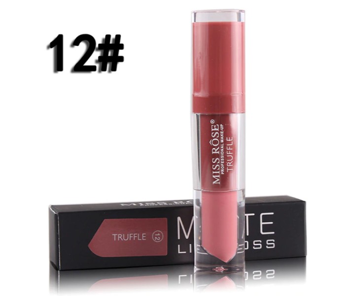 Miss Rose 7701-026M Longlasting Matte Lip Gloss 12 Truffle - Zoom Image