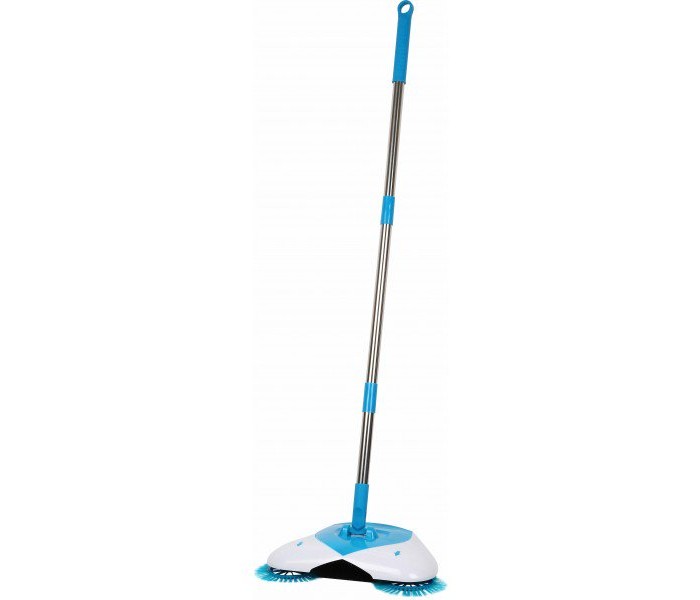 Hurricane Spin Broom Brush Cleraning Tool 23038 White and Blue - Zoom Image 5