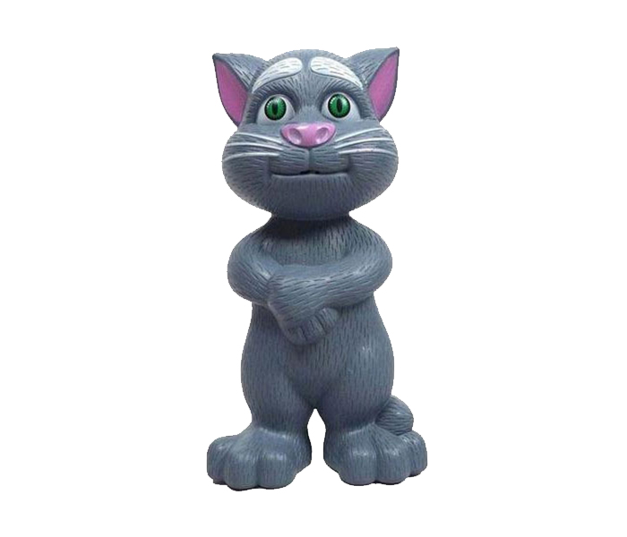 Intelligent Touching Talking Tomcat for Kids - Grey - Zoom Image 3