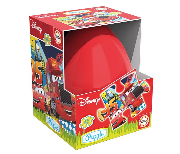 Educa 17184 Egg Puzzle Cars Multi Color - Zoom Image