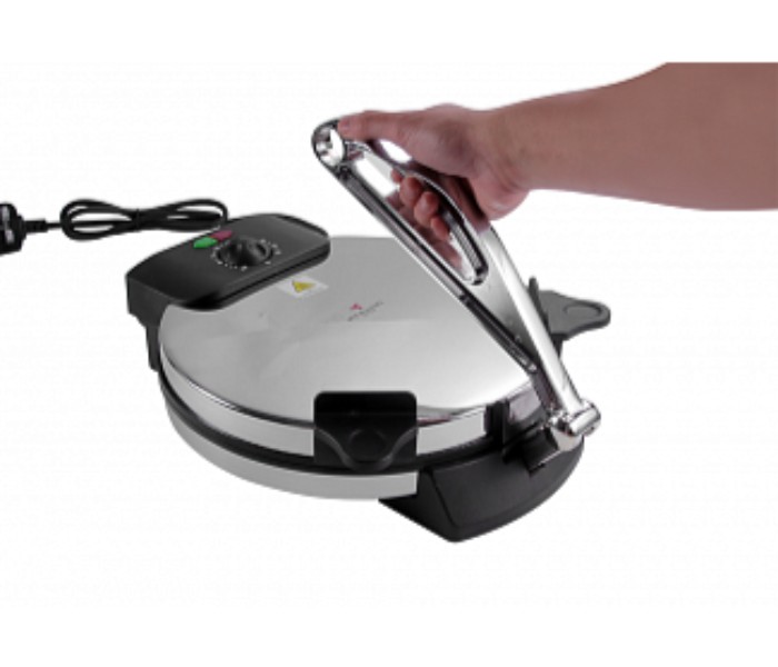 Mebashi ME-RM120 12 Inch Roti Maker 1200 W Stainless Steel and Black - Zoom Image 4