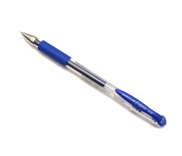 Uni Ball UM-151(07) Signo Dx Fine Pen - Blue, Pack of 12 - Zoom Image 2