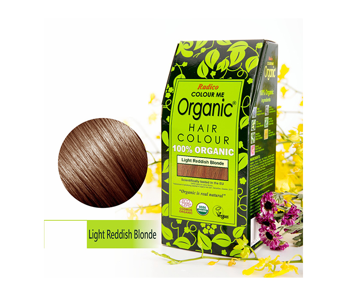 RADICO Colour Me Organic Hair Colour - Light Reddish Blonde - Zoom Image 1