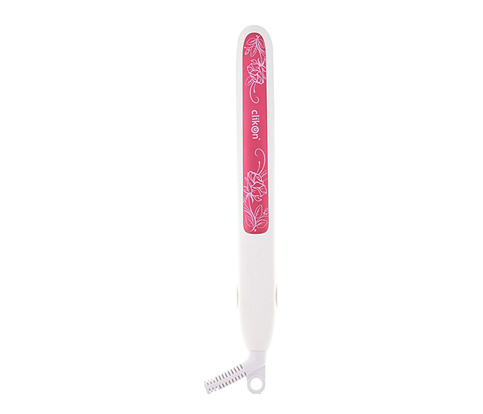 Clikon CK3235 35 Watts Hair Straightener, White & Pink - Zoom Image 2