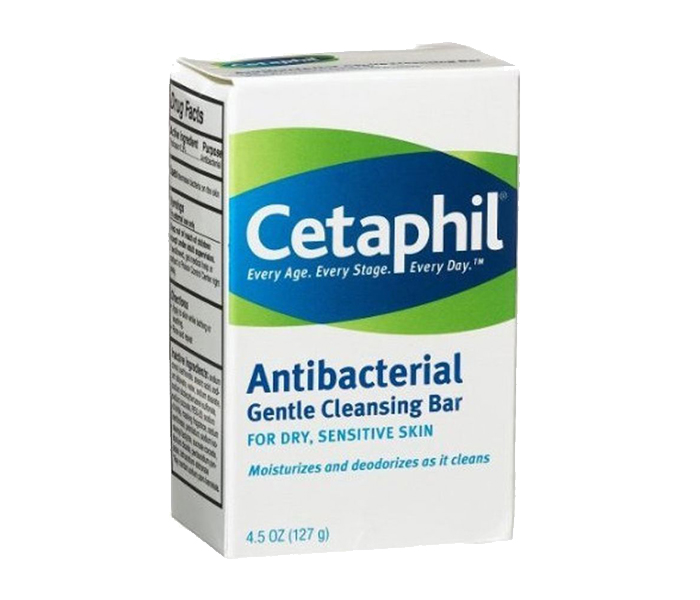 Galderma N11921557A Cetaphil Antibacterial Gentle Cleansing Bar - 127G - Zoom Image