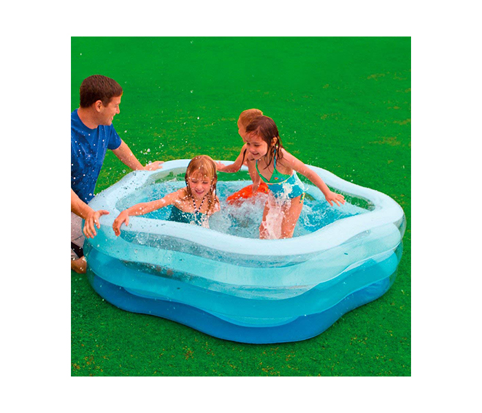 Intex ZX-56495 Swim Center Summer Colors Pool - Blue - Zoom Image 2