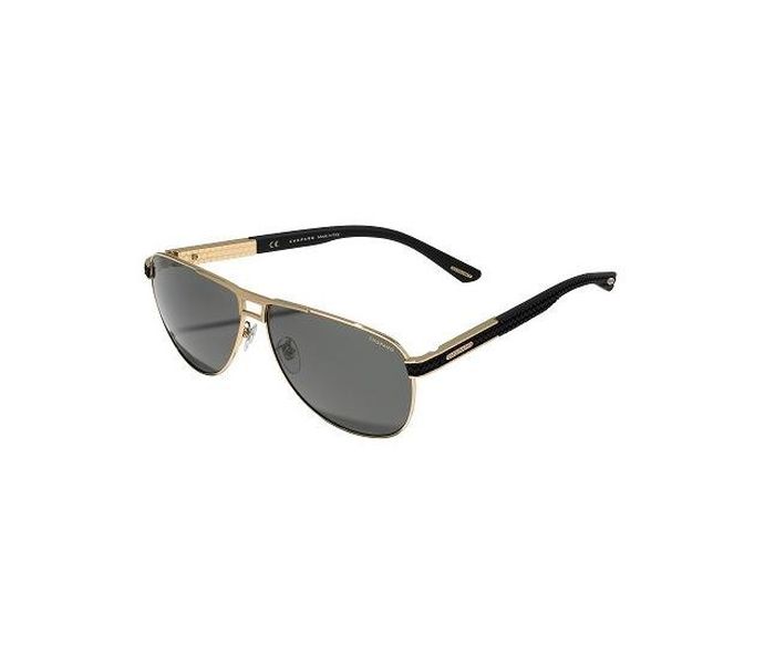 Chopard SCH B80 349P Aviator Gold Frame & Grey Gradient Mirrored Sunglasses for Unisex - Zoom Image