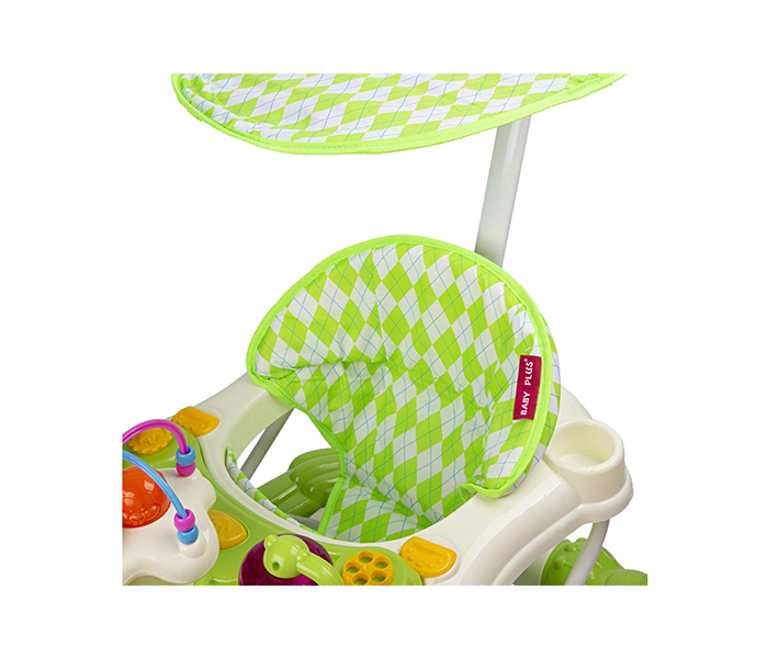 Baby Plus BP8313 Baby Walker Cum Rocker - Green - Zoom Image 1