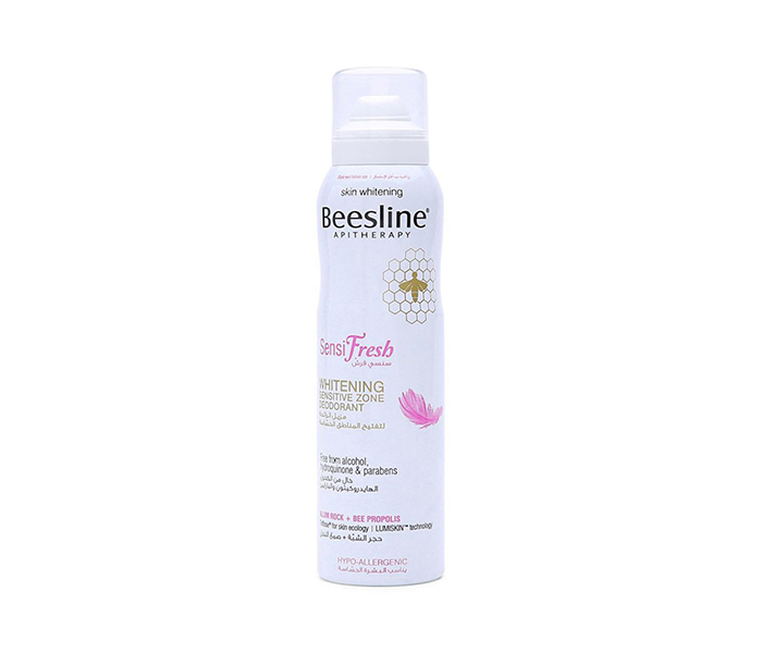 Beesline N10987825A Sensifresh Spray Whitening Sensitive Zone Deodorant  - 150ML - Zoom Image