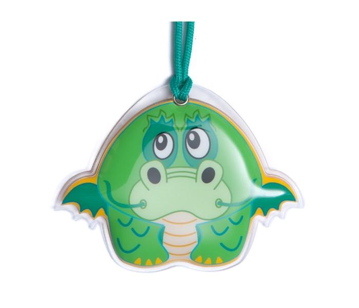 Okiedog 80106 Wildpack  Luggage Tags Dragon Green - Zoom Image 1