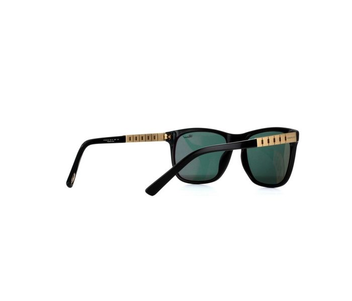 Chopard SCH152 700P Oval Black Frame & Green Gradient Mirrored Sunglasses for Women - Zoom Image 3