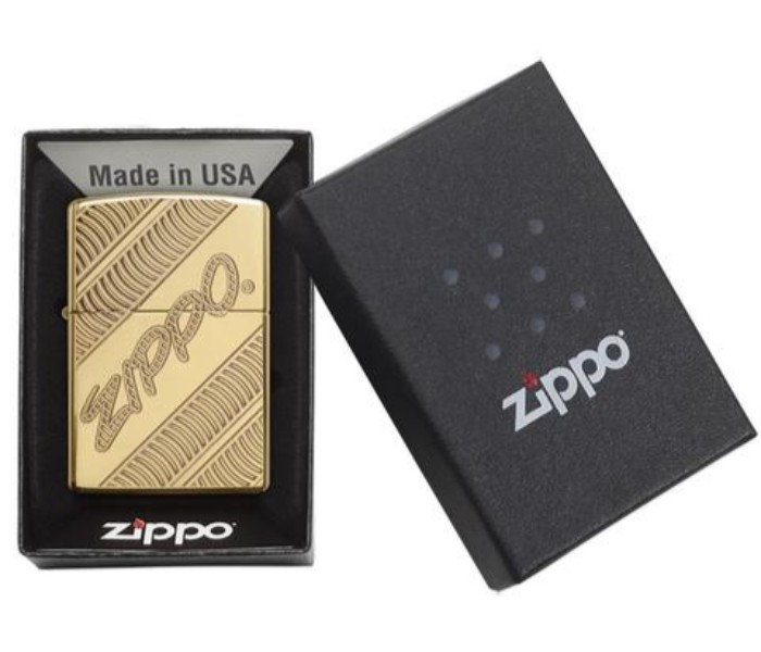 Zippo 29625 Armor Coiled Lighter Gold - Zoom Image 3