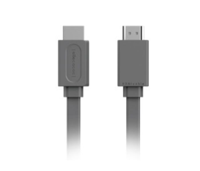 ALLOCACOC 10576GY Flat 1.5 M HDMI Cable Grey - Zoom Image