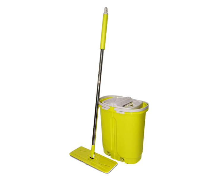 Home Concept 2018-032 Self Clean Magic Flat Mop With Light Bucket - Green - Zoom Image 2