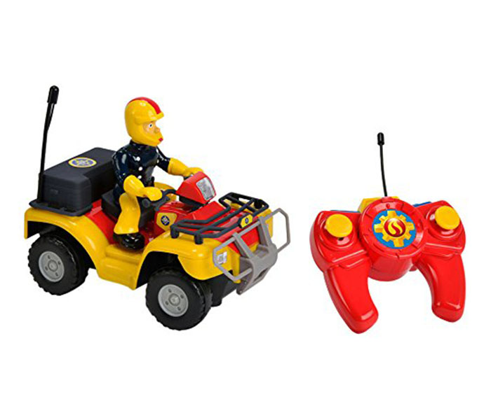 Dickie 203099613038 17CM RC Fireman Sam Mercury Quad Bike Vechile - Assorted - Zoom Image 1