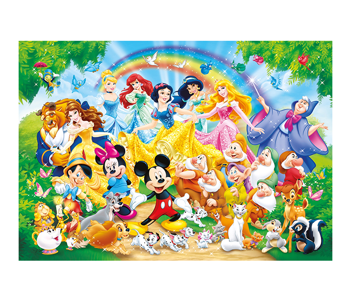 Clementoni 26952 Disney Family Super Colour Puzzle - 60 Pieces - Zoom Image 1