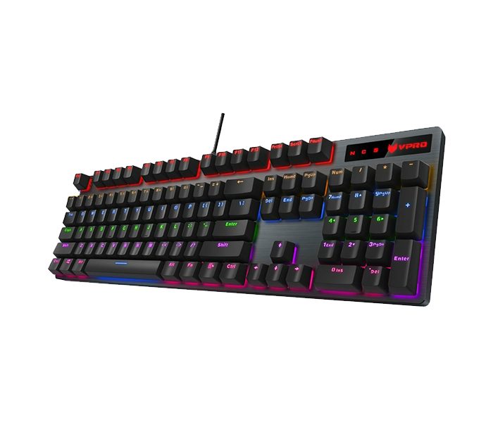 Rapoo V500PRO Backlit Mechanical Gaming Keyboard - Black 17723 - Zoom Image 1