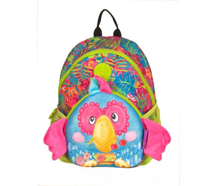 Okiedog 86006 Wildpack Junior Backpack Parrot W-Eva Front Pocket For Unisex Multicolor - Zoom Image 2