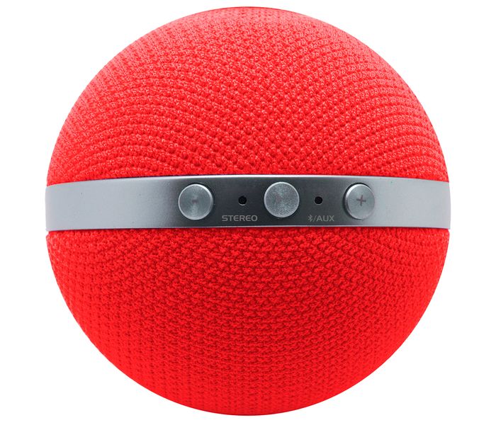 Promate Orbit Portable 3D Stereo Sound Bluetooth Speaker - Red - Zoom Image 5