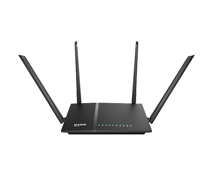 D-Link DIR-825 Wireless AC1200 Dual Band Gigabit Router - Black - Zoom Image 3