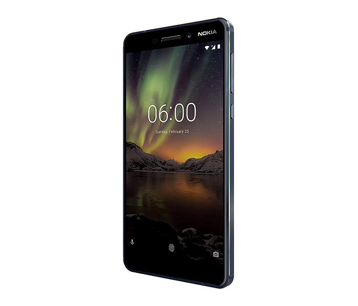 Nokia 6.1 4GB RAM 64GB Storage Smartphone - Blue - Zoom Image 3