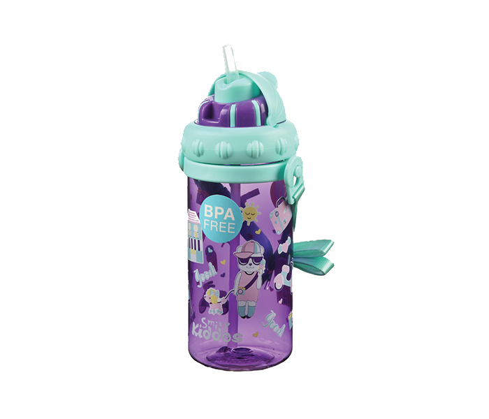 Smily Kiddos SK13002011 Sipper Water Bottle - Purple - Zoom Image 3