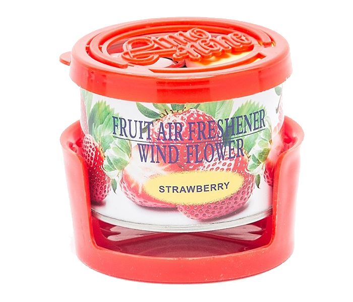 Wind Flower Fruit Car Air Freshener with Strawberry - Zoom Image