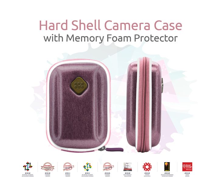 Promate Amba Superior High Quality Digital Camera Case, Purple - Zoom Image 4