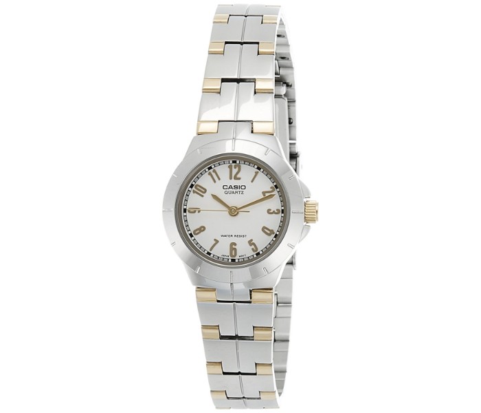 Casio LTP-1242SG-7ADF (CN) Womens Analog Watch White and Silver - Zoom Image 2