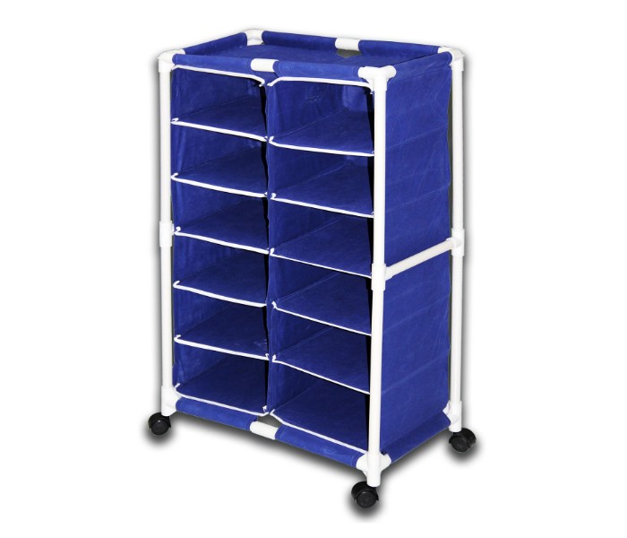 In-House SR-8609 Double 6 Layer Shoe Rack Blue - Zoom Image 2