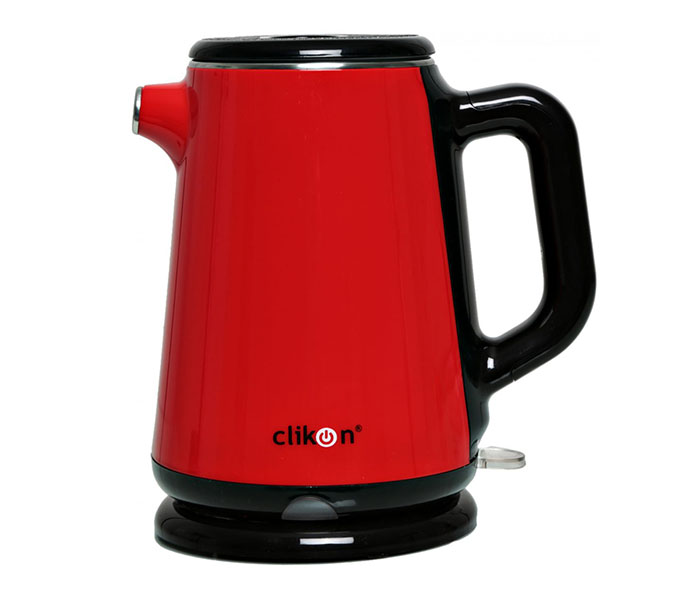 Clikon CK5110 1.5L Glass Electric Kettle - Red - Zoom Image 3