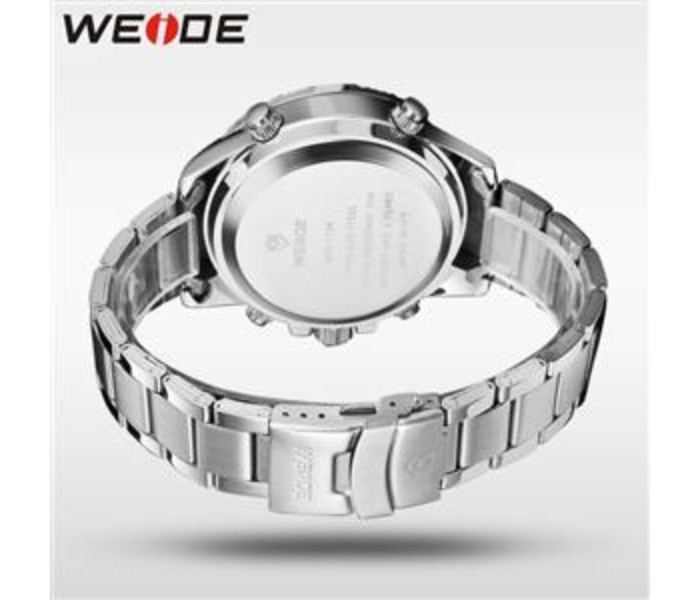 Weide WH 1104MB Mens Digital and Analog Watch Gold and Silver - Zoom Image 3