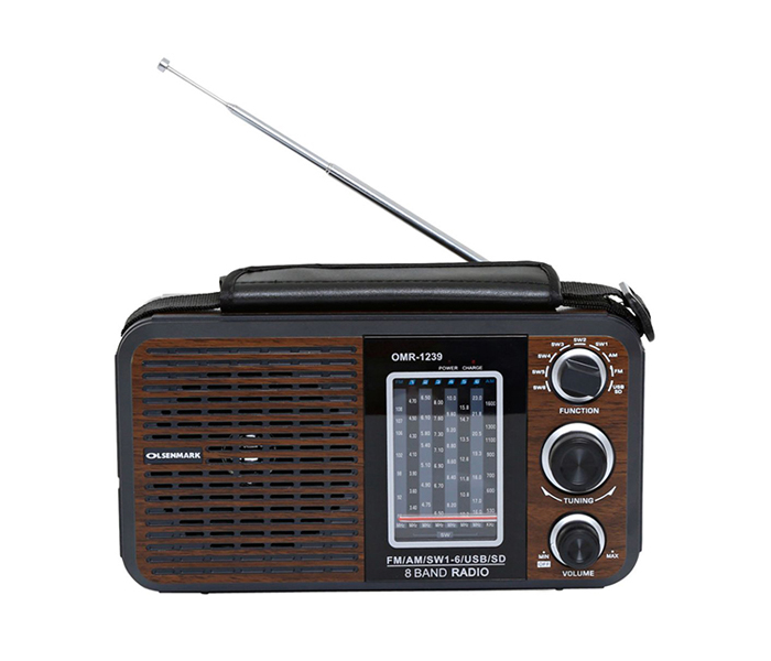 Olsenmark OMR1239 Recharageable Radio with USB - Zoom Image 5