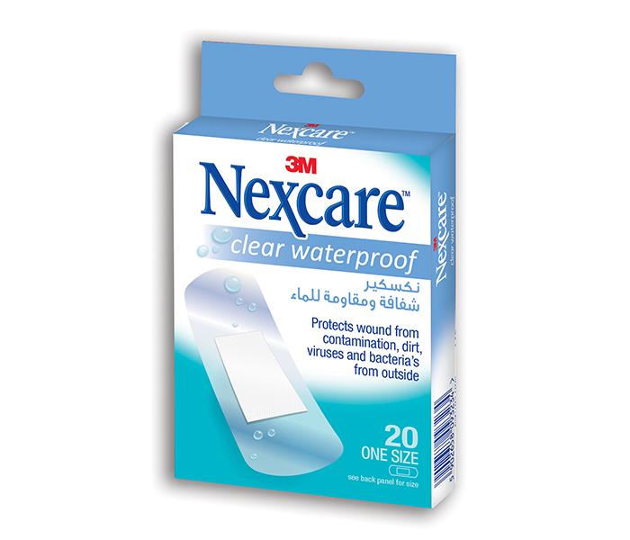 3M Nexcare Cwp-20 Clear Waterproof Bandages - 20 Piece - Zoom Image