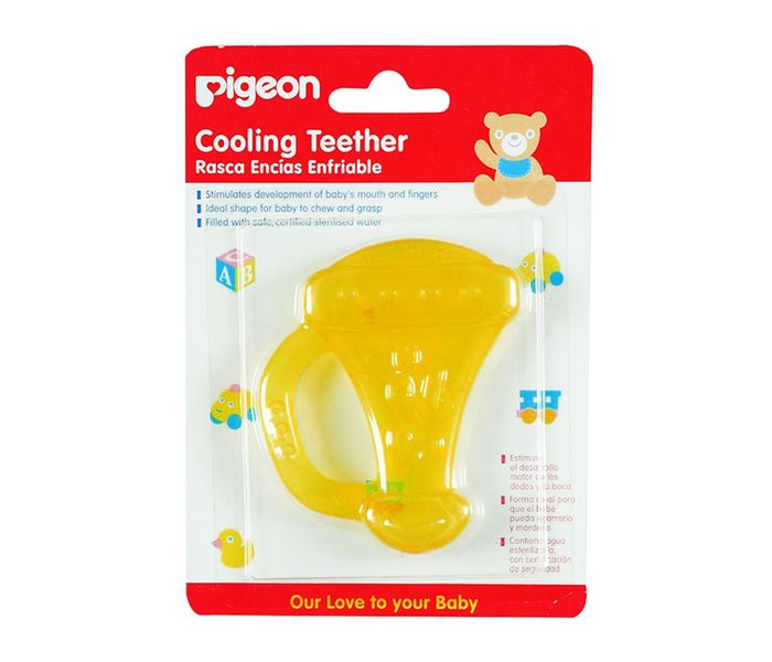 Pigeon N11583481A Cooling Teether - Yellow - Zoom Image