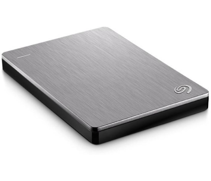 Seagate STDR1000201 1TB 2.5 inch Backup Plus Slim Portable Hard Disk Drive Silver - Zoom Image 1