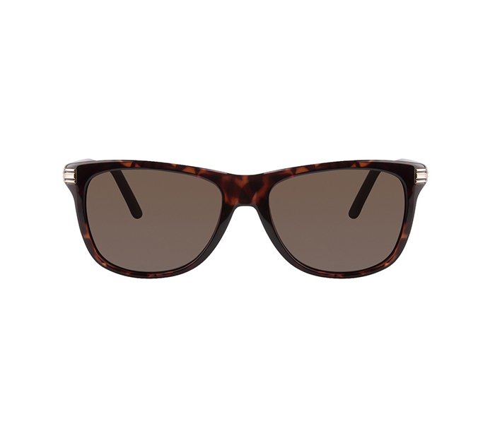 Mont Blanc MB 502S 52E Round Dark Havana Frame & Black Mirrored Sunglasses for Men - Zoom Image 3